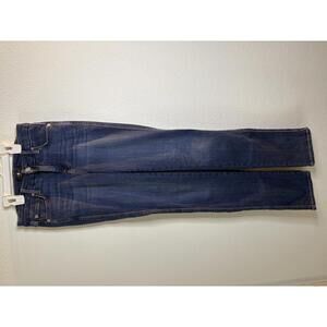 7 For All Mankind Women's Dark Blue Denim Jeans Size 25
